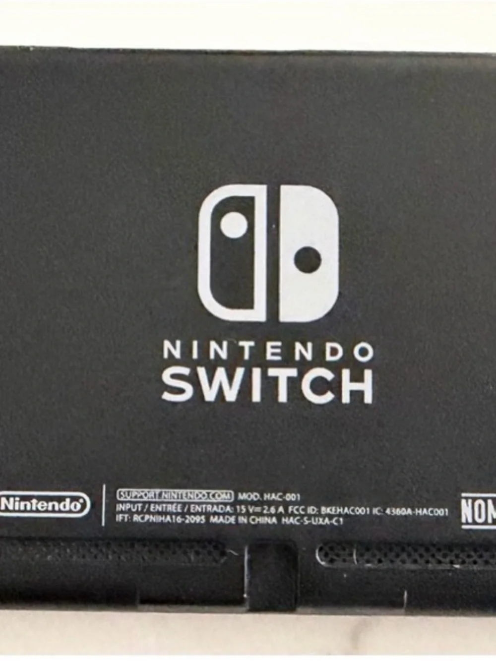 Nintendo Switch Console Gray Joy-Con Bundle w/Dock Case & Accessories